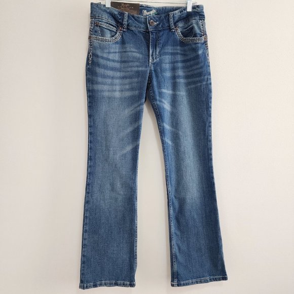 Wrangler Retro Sadie Bootcut Jeans Western Y2K Size 9 Junior Blue NWT